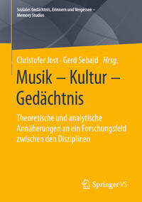 Vorderes Coverbild Musik – Kultur – Gedächtnis