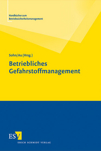 Vorderes Coverbild Betriebliches Gefahrstoffmanagement
