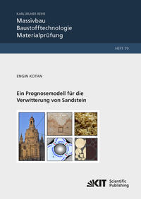 Vorderes Coverbild Ein Prognosemodell für die Verwitterung von Sandstein