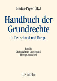 Vorderes Coverbild Handbuch der Grundrechte in Deutschland und Europa