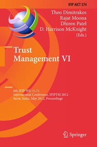 Vorderes Coverbild Trust Management VI