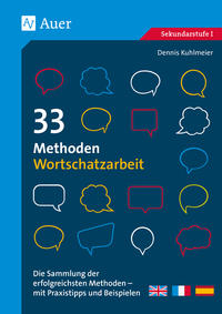 Vorderes Coverbild 33 Methoden Wortschatzarbeit