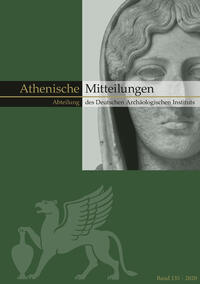 Vorderes Coverbild Mitteilungen des Deutschen Archäologischen Instituts, Athenische Abteilung