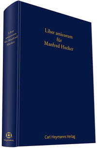 Vorderes Coverbild Liber Amicorum für Manfred Hecker zum 66. Geburtstag