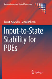 Vorderes Coverbild Input-to-State Stability for PDEs