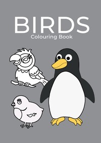 Vorderes Coverbild A Fun Coloring Book for Young Bird Enthusiasts! 13 Pages