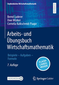 Vorderes Coverbild Arbeits- und Übungsbuch Wirtschaftsmathematik