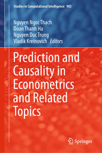 Vorderes Coverbild Prediction and Causality in Econometrics and Related Topics