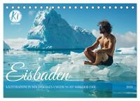 Vorderes Coverbild Eisbaden (Tischkalender 2026 DIN A5 quer), CALVENDO Monatskalender