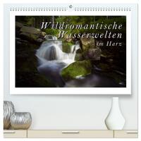 Vorderes Coverbild Wildromantische Wasserwelten im Harz (hochwertiger Premium Wandkalender 2025 DIN A2 quer), Kunstdruck in Hochglanz