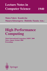Vorderes Coverbild High Performance Computing