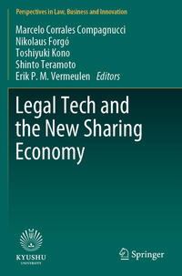 Vorderes Coverbild Legal Tech and the New Sharing Economy