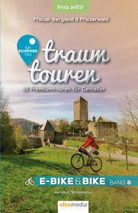 Vorderes Coverbild Traumtouren E-Bike und Bike Band 8 - Pfalz West