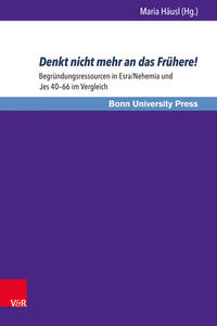 Vorderes Coverbild Denkt nicht mehr an das Frühere!