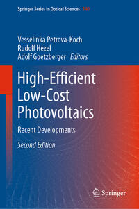 Vorderes Coverbild High-Efficient Low-Cost Photovoltaics