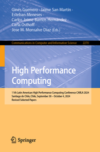 Vorderes Coverbild High Performance Computing