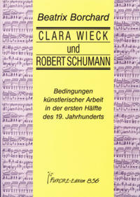 Vorderes Coverbild Clara Wieck und Robert Schumann
