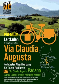 Vorderes Coverbild Rad-Route Via Claudia Augusta 2/2 "Padana" P R E M I U M