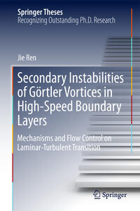Vorderes Coverbild Secondary Instabilities of Görtler Vortices in High-Speed Boundary Layers