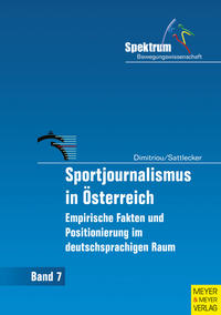 Vorderes Coverbild Sportjournalismus in Österreich