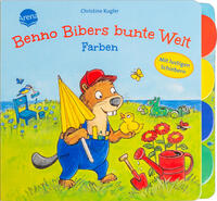 Vorderes Coverbild Benno Bibers bunte Welt. Farben