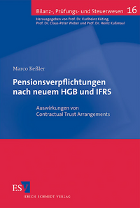Vorderes Coverbild Pensionsverpflichtungen nach neuem HGB und IFRS