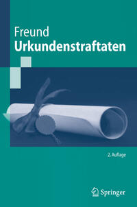 Vorderes Coverbild Urkundenstraftaten
