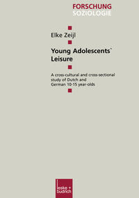 Vorderes Coverbild Young Adolescents’ Leisure