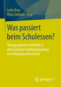 Vorderes Coverbild Was passiert beim Schulessen?
