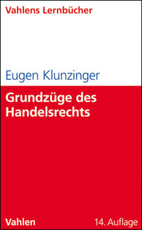 Vorderes Coverbild Lernbücher für Wirtschaft und Recht / Grundzüge des Handelsrechts