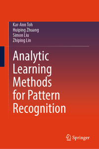 Vorderes Coverbild Analytic Learning Methods for Pattern Recognition