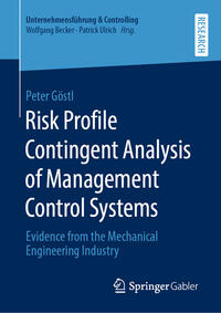 Vorderes Coverbild Risk Profile Contingent Analysis of Management Control Systems