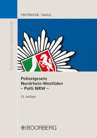Vorderes Coverbild Polizeigesetz Nordrhein-Westfalen (PolG NRW)