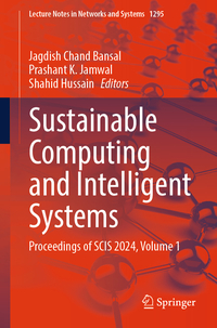 Vorderes Coverbild Sustainable Computing and Intelligent Systems