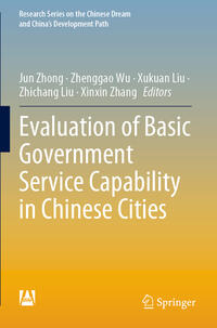 Vorderes Coverbild Evaluation of Basic Government Service Capability in Chinese Cities