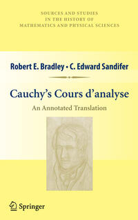 Vorderes Coverbild Cauchy’s Cours d’analyse