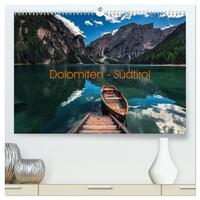 Vorderes Coverbild Dolomiten - Südtirol (hochwertiger Premium Wandkalender 2025 DIN A2 quer), Kunstdruck in Hochglanz