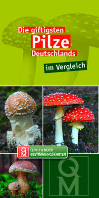 Vorderes Coverbild Die giftigsten Pilze Deutschlands im Vergleich