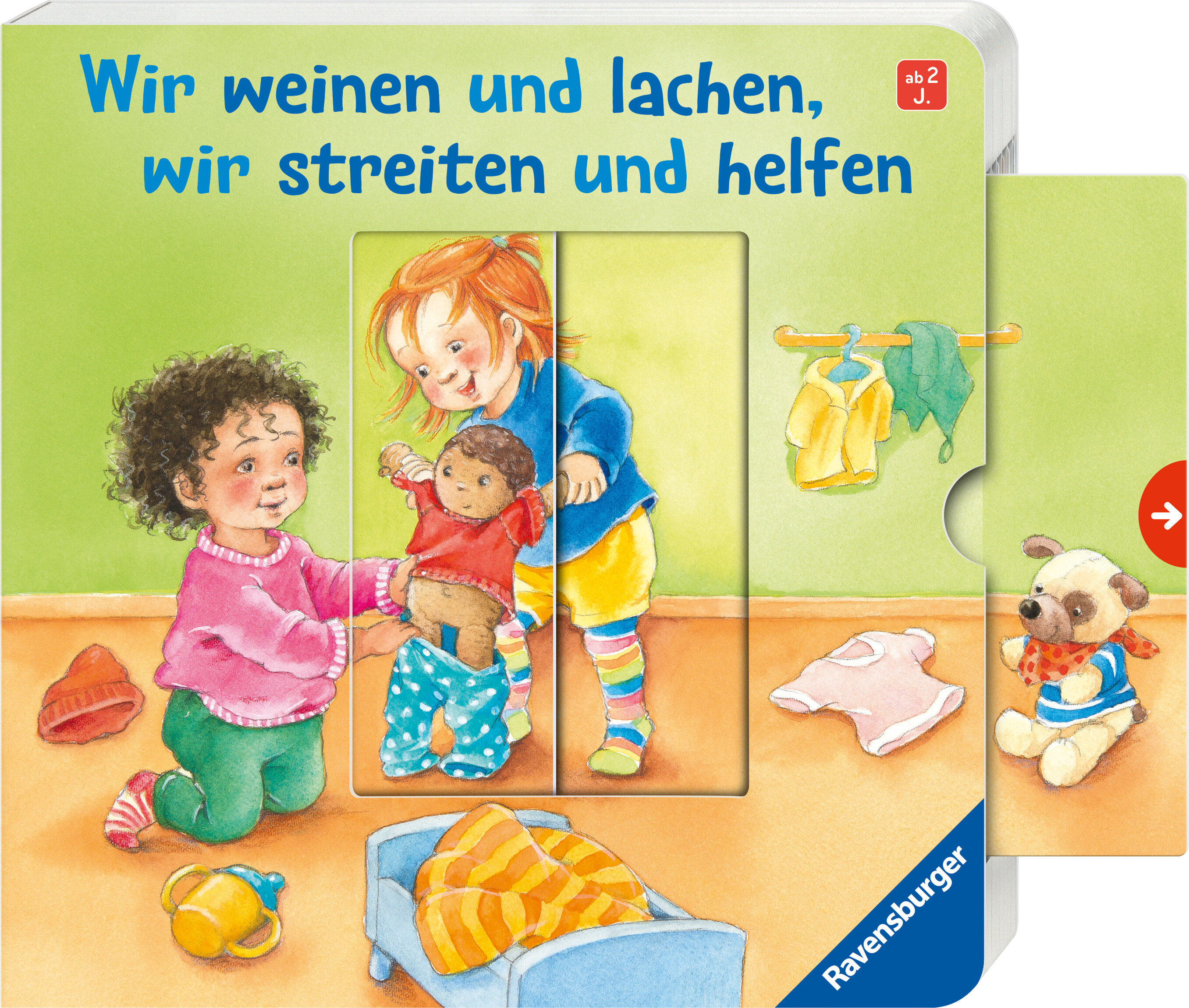 Beispielinhalt (Bild) Wir weinen und lachen, wir streiten und helfen