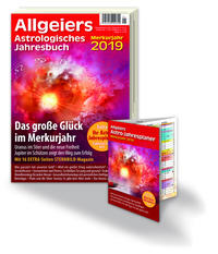 Vorderes Coverbild Allgeiers Astrologisches Jahresbuch 2019