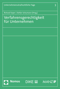 Vorderes Coverbild Verfahrensgerechtigkeit für Unternehmen