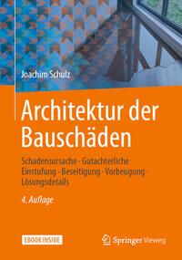 Vorderes Coverbild Architektur der Bauschäden