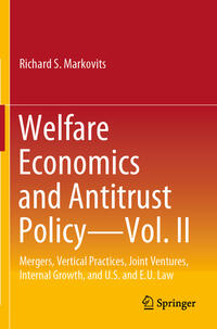 Vorderes Coverbild Welfare Economics and Antitrust Policy — Vol. II