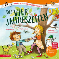 Vorderes Coverbild Die vier Jahreszeiten (Mein erstes Musikbilderbuch mit CD und zum Streamen, Bd.)