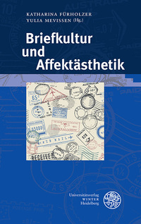 Vorderes Coverbild Briefkultur und Affektästhetik