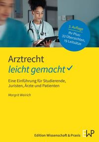 Vorderes Coverbild Arztrecht – leicht gemacht