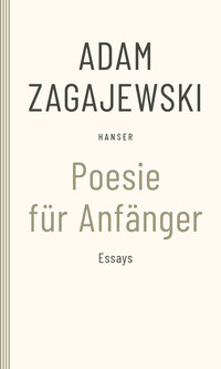 Vorderes Coverbild Poesie für Anfänger