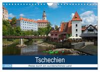 Vorderes Coverbild Tschechien - Eine Reise durch ein wunderschönes Land (Wandkalender 2025 DIN A4 quer), CALVENDO Monatskalender