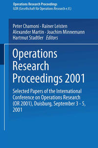 Vorderes Coverbild Operations Research Proceedings 2001