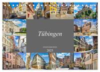 Vorderes Coverbild Tübingen Stadtansichten (Tischkalender 2025 DIN A5 quer), CALVENDO Monatskalender